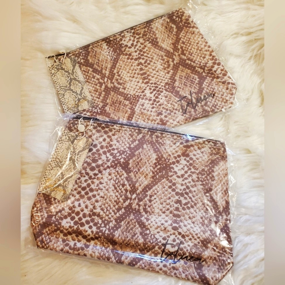 Toluca Swim Artemis Maia Travel Bags - Set of 2! - Reptilia